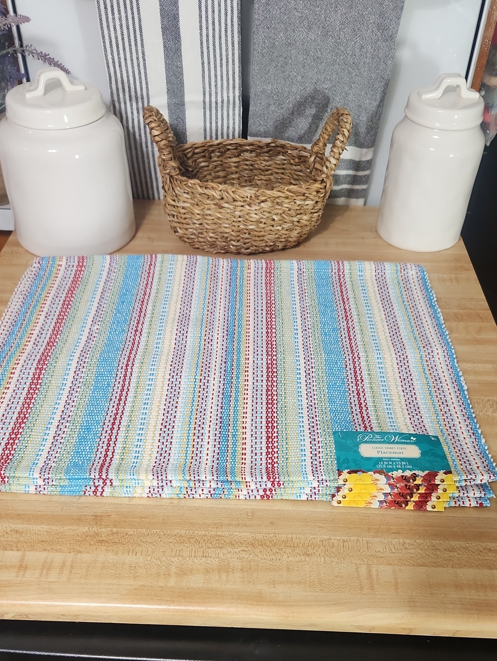 THE PIONEER WOMAN classic chunky knit Placemats